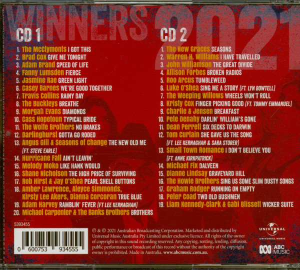 CMAA Winners 2021 (2-CD)