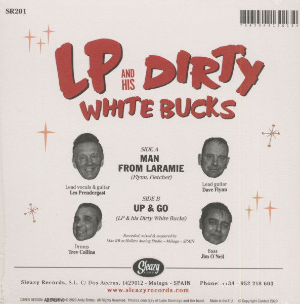Man From Laramie - Up & Go (7inch, 45rpm, PS)