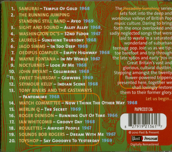Piccadilly Sunshine Part 5 (CD)