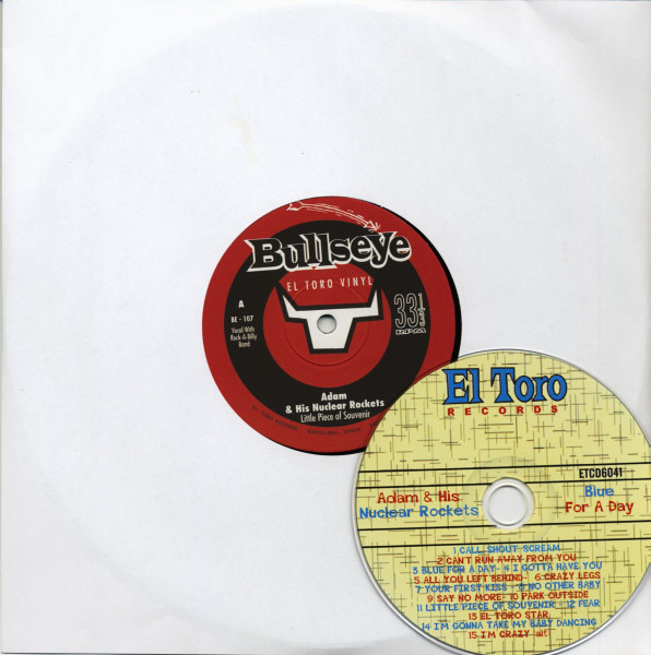 Little Piece Of Souvenir - 10 Rockers And Heartbreakers (LP, 10inch + CD, Ltd.)