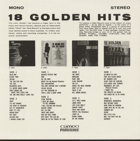 18 Golden Hits (LP)