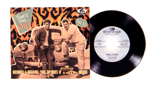 Vol.51 - That'll Flat Git It! Rockabilly & Rock 'n' Roll From The Vaults Of Challenge and Jackpot Records Vol.1 (CD)