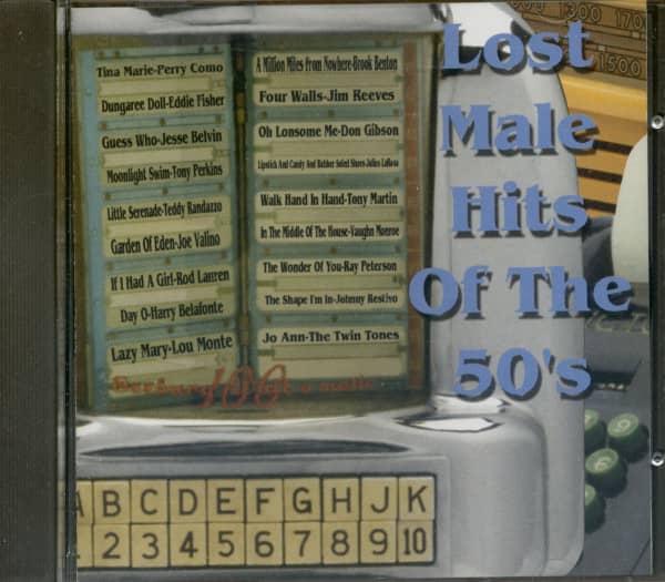 Lost Male Hits Of The 50's (CD) Lost Male Hits Of The 50's (CD)