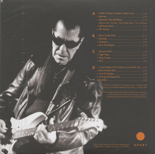 Walking Down A Street Called Love - Live In London & Manchester (2-LP, 180g colored Vinyl)