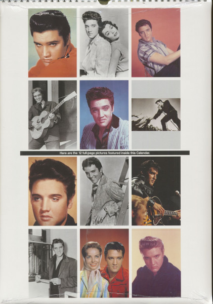 Elvis - Official 1993 Culture Shock Calendar