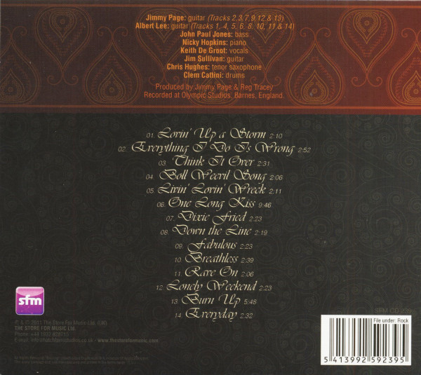 Playin' up A Storm (CD Digipak)