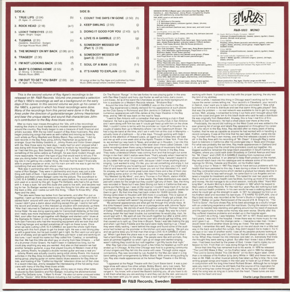 I'm Not Looking Back (LP)