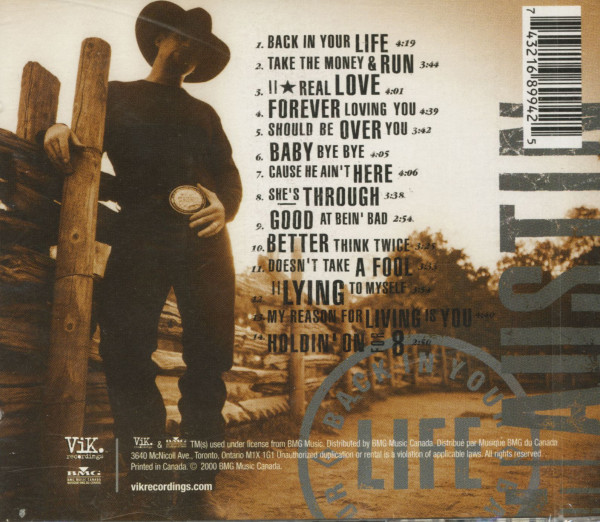 Back In Your Life (CD)