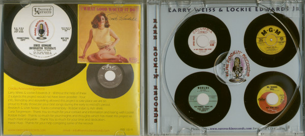 Va Unforgotten Yesterdays - The Songs Of Larry Weiss & Lockie Edwards Jr.