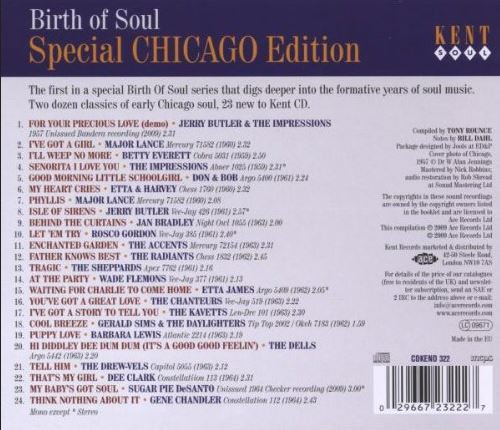Birth Of Soul - Special Chicago Edition (CD)