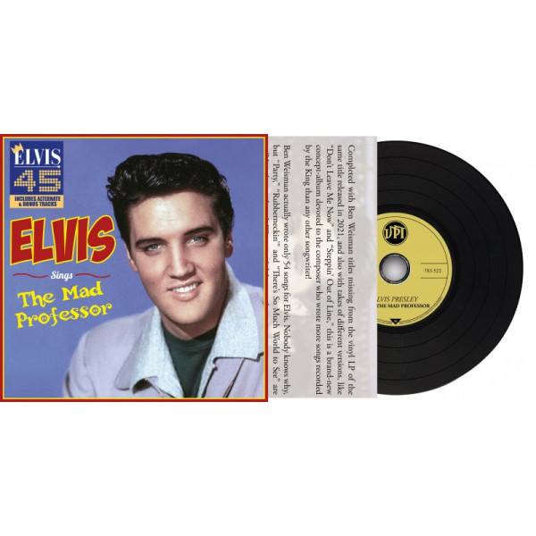 Elvis Sings The Mad Professor (CD)