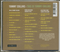 Aperçu: This Is Tommy Collins (CD) Aperçu: This Is Tommy Collins (CD)