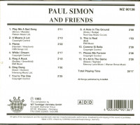Aperçu: Paul Simon and Friends (CD) Aperçu: Paul Simon and Friends (CD)
