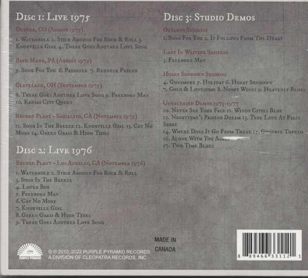 Anthology - Live And Rare (3-CD)