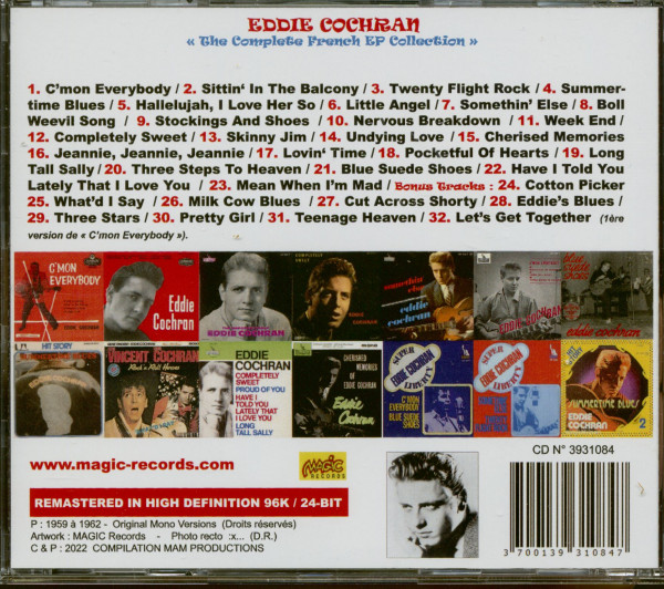 The Complete French EP Collection (CD)