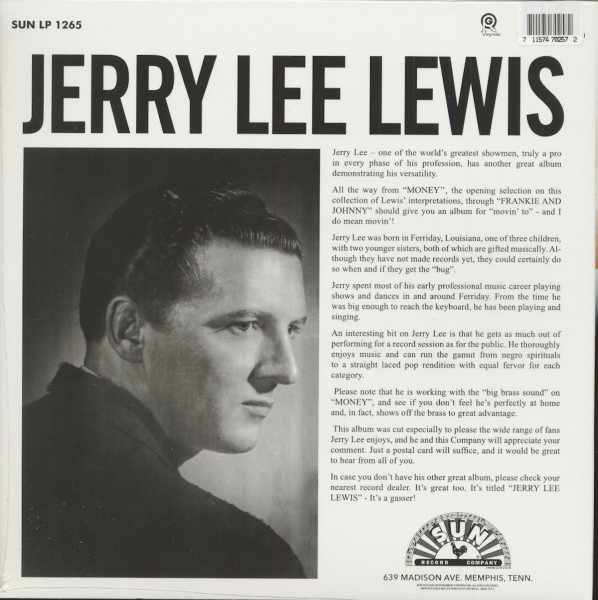 Jerry Lee's Greatest (LP)