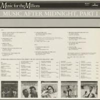 Aperçu: Music After Midnight, Part 1 - Music For Millions (LP) Aperçu: Music After Midnight, Part 1 - Music For Millions (LP)