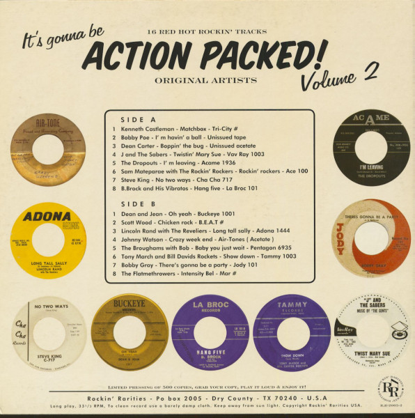 It's Gonna Be Action Packed! Vol.2 (LP)
