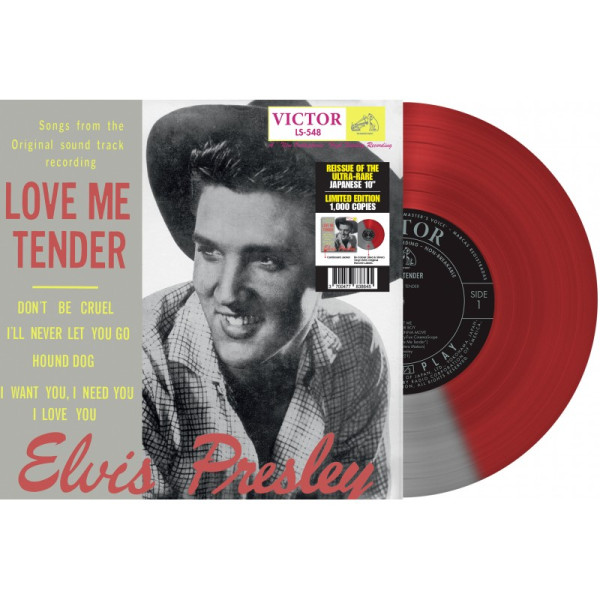 Love Me Tender - Japan (LP, 10inch, colored Vinyl, Ltd.)