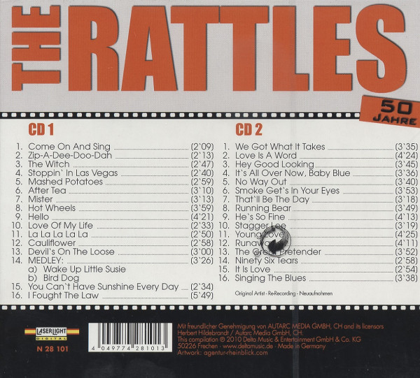 50 Jahre The Rattles (2-CD)