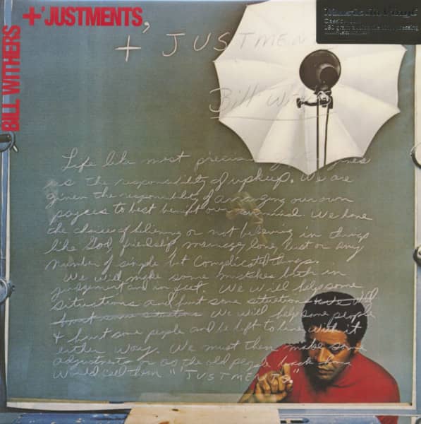 Bill Withers + 'Justments (LP, 180g Vinyl) Bill Withers + 'Justments (LP, 180g Vinyl)