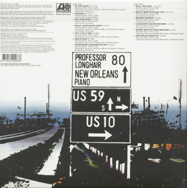 New Orleans Piano (LP, 180g Vinyl)