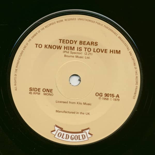 To Know Him Is To Love Him - Endless Sleep (7inch, 45rpm, SC)