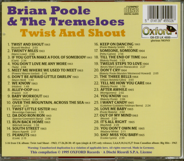 Twist & Shout - Anthology Vol.2 (CD)