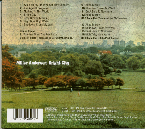 Bright City (CD)