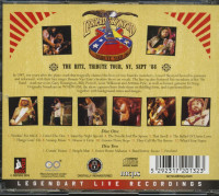 Aperçu: The Ritz, Tribute Tour, NY, Sept. '88 (2-CD) Aperçu: The Ritz, Tribute Tour, NY, Sept. '88 (2-CD)