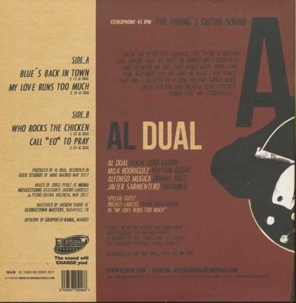 Blue's Back In Town (EP, 7inch, 45rpm, PS)