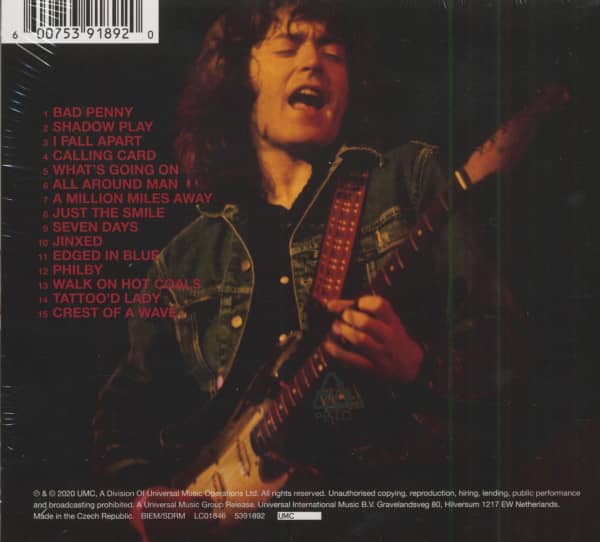 The Best Of Rory Gallagher (CD)
