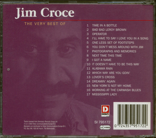 The Very Best Of Jim Croce (CD)
