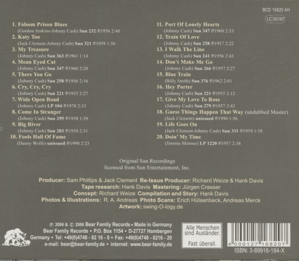 Travelling Cash - An Imaginary Journey (CD)