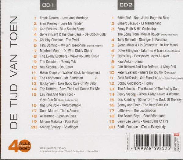Alle 40 Goed - De Tijd Van Toen (2-CD)
