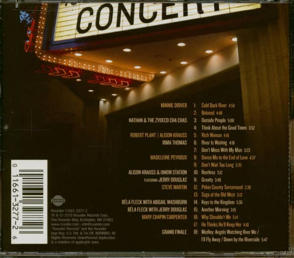 Rounder Records' 40th Anniversary Concert (CD)