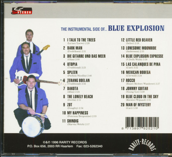 The Instrumental Side Of Blue Explosion (CD)