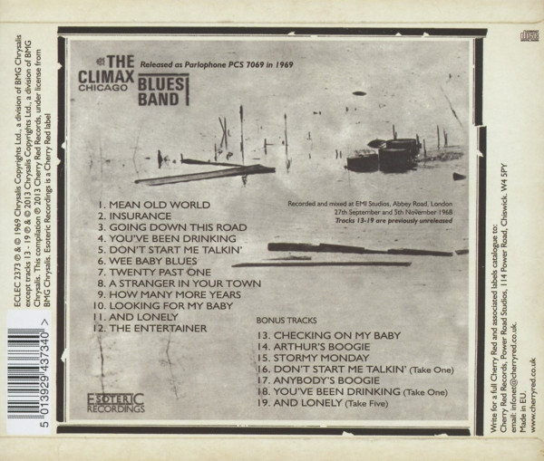 The Climax Chicago Blues Band (CD)