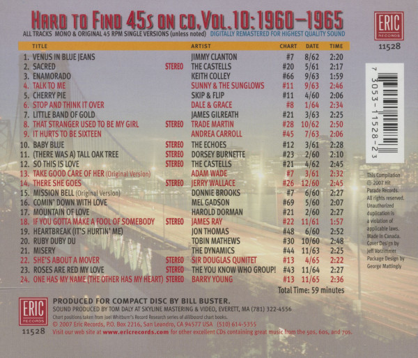 Vol.10 - 1960-65 (CD)