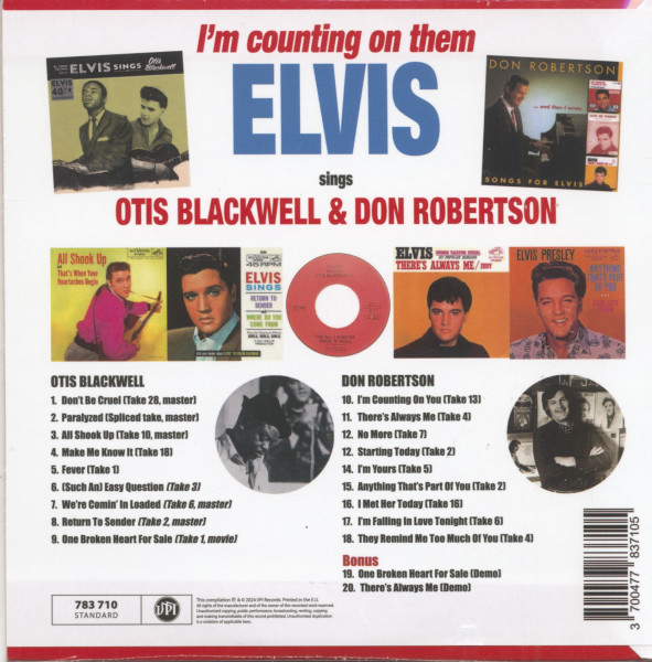 I'M Counting On Them (CD)