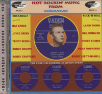 Aperçu: Hot Rockin' Music From Arkansas - The Vaden Recording Company Story (CD) Aperçu: Hot Rockin' Music From Arkansas - The Vaden Recording Company Story (CD)