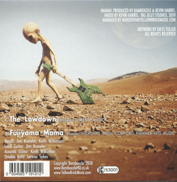 The Lowdown - Fujiama Mama (7inch, 45rpm)