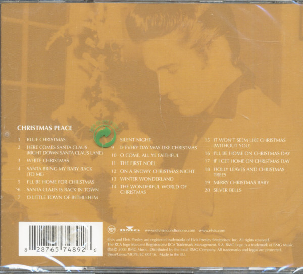 Presley, Elvis Christmas Peace