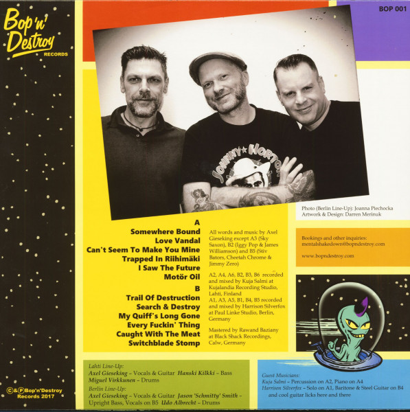 Bop'n'Destroy (LP)