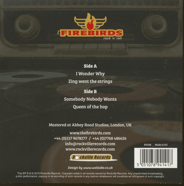 High Fidelity (7inch, 45rpm, PS)