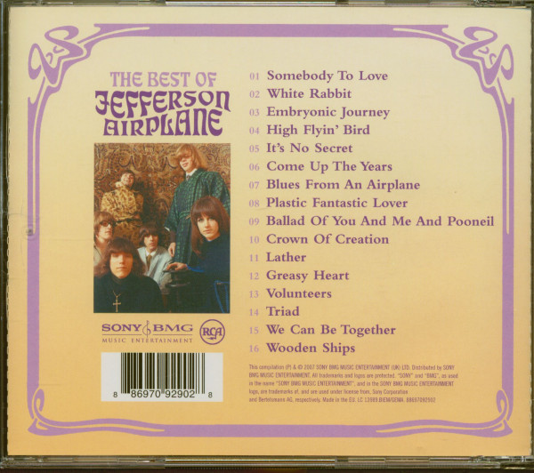 The Best Of Jefferson Airplane (CD)