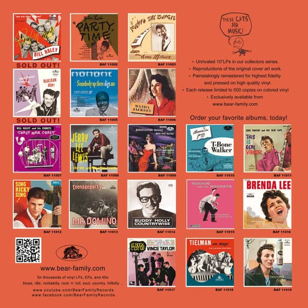 A Gene Vincent Record Date With The Blue Caps (LP, 10inch, Ltd.)