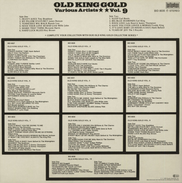 Old King Gold Vol.9 (LP)