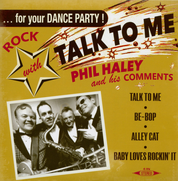Talk To Me - For Your Dance Party (7inch, EP 45rpm, PS)