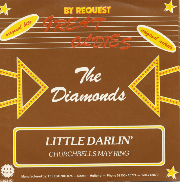Little Darlin' - The Church Bells May Ring (7inch, 45rpm) Little Darlin' - The Church Bells May Ring (7inch, 45rpm)